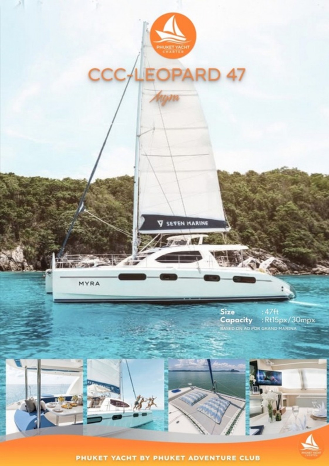 47 ft. Leopard 47 Premium S/Y (Ao Por Grand Marina) - Exterior Sailing