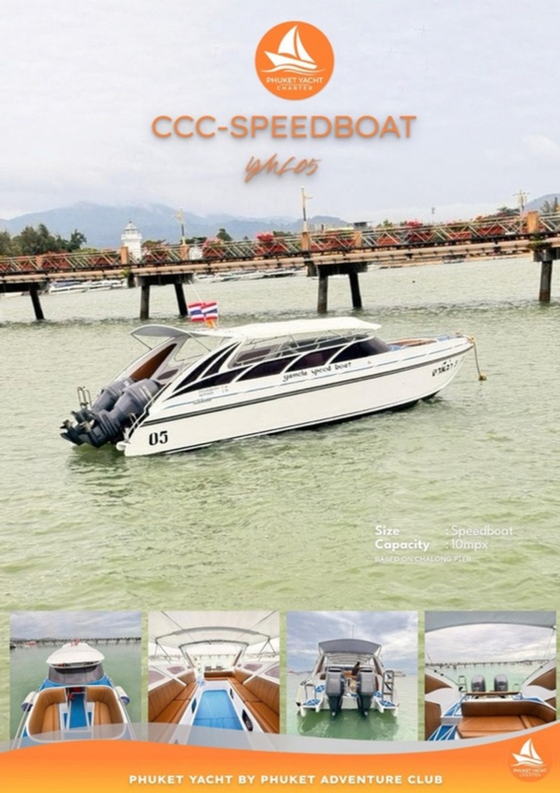 Private Speedboat · Private Speedboat (Twin Suzuki 150) - Exterior Sailing